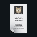 Modern Owl Substitute Teacher Business Card<br><div class="desc">Modern Owl Substitute Teacher Business Card.</div>