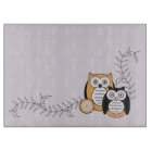Modern Owls Cutting Board