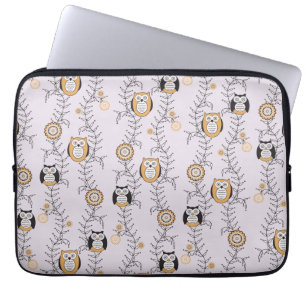 Modern Owls Laptop Sleeve