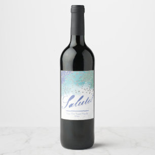 Modern Paint, Salute! Wine Label