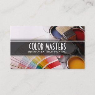 Modern Painter Business Card