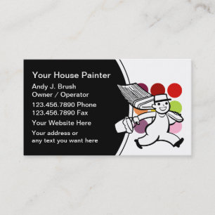 Modern Painter Business Cards