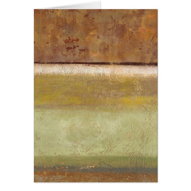 Modern Painting in Earth Tones by Norman Wyatt (Front)