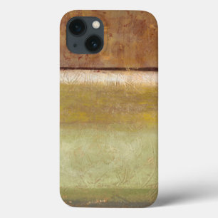 Modern Painting in Earth Tones by Norman Wyatt iPhone 13 Case