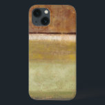 Modern Painting in Earth Tones by Norman Wyatt iPhone 13 Case<br><div class="desc">Healthy earth tones permeate this modern painting by Norman Wyatt. The colours of the piece blend together wonderfully,  and would look great in any room of your home. It would also make an amazing gift!</div>