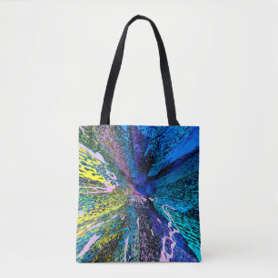 Modern painting wall art decor. Abstract drawing b Tote Bag