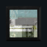 Modern Painting with Assorted Letters Gift Box<br><div class="desc">Assorted letters bounce around this modern painting,  standing out and blending in at the same time. A fun way to teach your children their alphabet!</div>