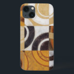 Modern Painting with Circular Patterns iPhone 13 Case<br><div class="desc">Painted by Norman Wyatt,  Jr. this modern painting features multicolored circular patterns in nine squares. Good for a wall that needs art as well as someone who wants to practice their dart throwing!</div>