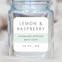 Modern pale dusty sea green colour block product