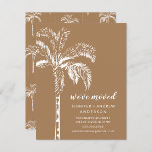 Modern Palm Tree Moving Announcement