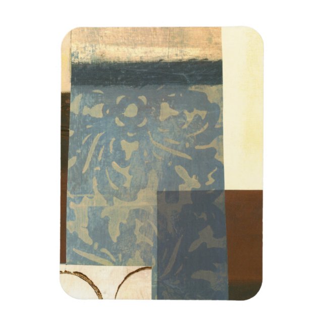 Modern Panel Painting Magnet (Vertical)