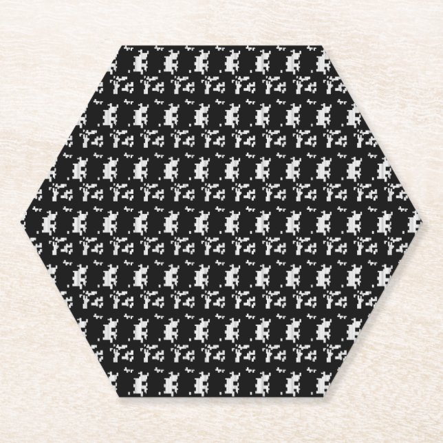 Modern Paper Coasters | Chic Table Style (Front)