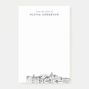 Modern Pasadena Professional Gift Personalized Post-it Notes