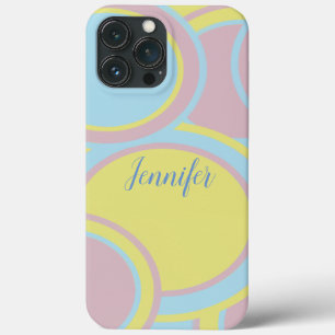 Modern Pastel Abstract Painting iPhone 13 Pro Max Case