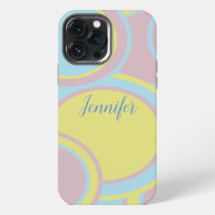Modern Pastel Abstract Painting iPhone 13 Pro Max Case