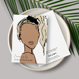 Modern Pastel Earring Display Card