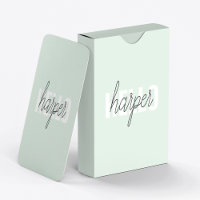 Modern Pastel Mint Hello And You Name