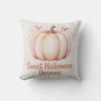 Modern Pastel Orange Halloween Pumpkin