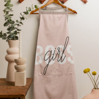 Modern Pastel Pink Girl Boss Phrase
