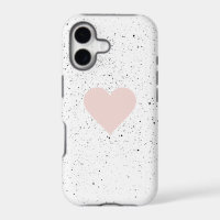 Modern Pastel Pink & Heart Lovely Gift