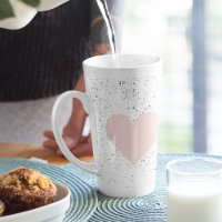 Modern Pastel Pink & Heart Lovely Gift