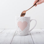 Modern Pastel Pink & Heart Lovely Gift Latte Mug<br><div class="desc">Welcome to our delightful collection of Modern Pastel Pink & Heart Lovely Gift products, exclusively available on Zazzle! Our curated selection is designed to bring a touch of elegance and charm to your special moments. Whether you're shopping for a loved one or treating yourself, our products are sure to make...</div>