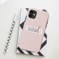 Modern Pastel Pink Hello And You Name