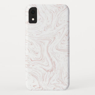 Modern Pastel Pink Marble Pattern Case-Mate iPhone Case