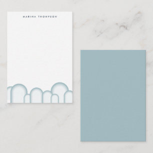 Modern Pastel Sage Green Retro Vintage Card