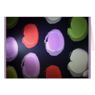 Modern Pattern: Colourful Polka Dot Pattern