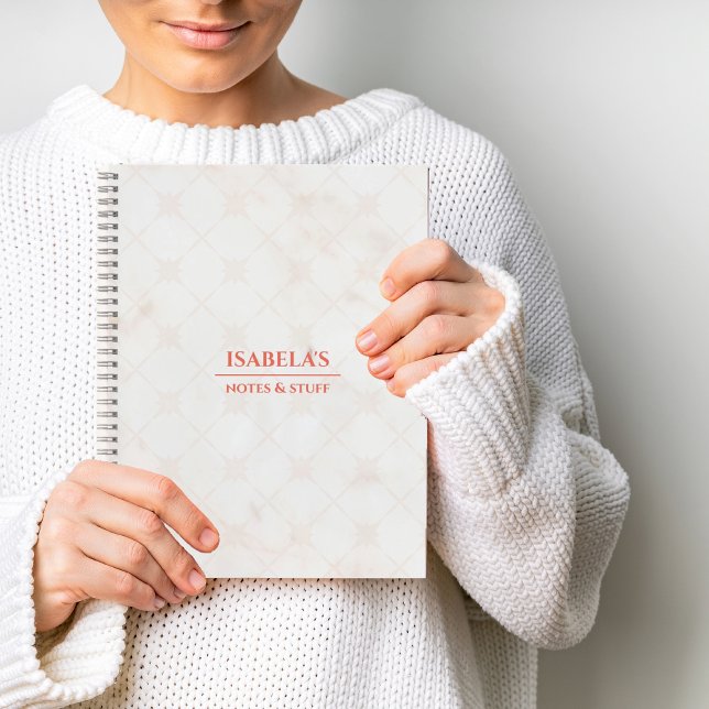 Modern Pattern Name Notebook (Creator Uploaded)