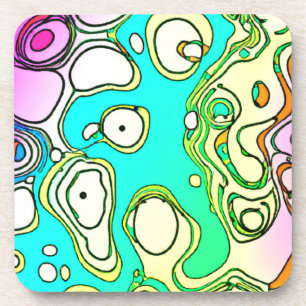 Modern Patterns Art Design Coaster
