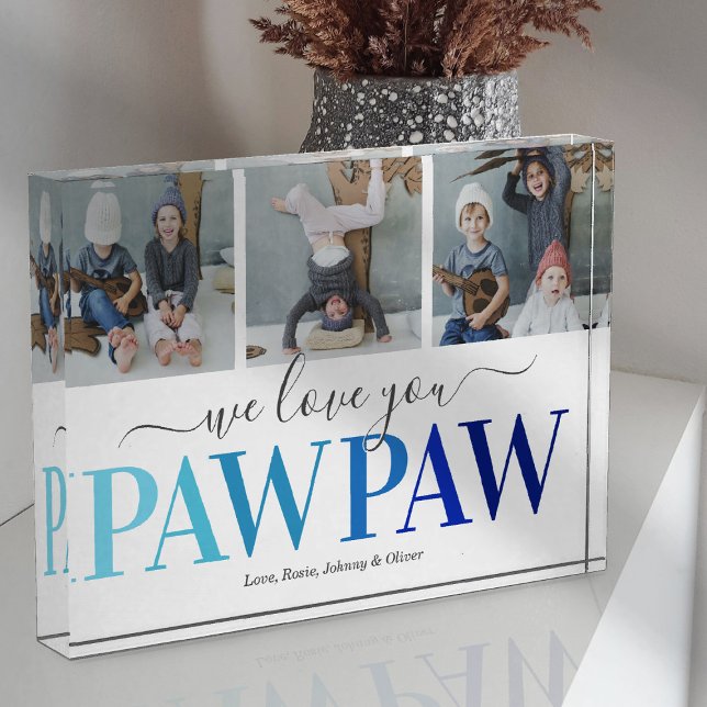 Modern Pawpaw Family Photo Block (Creator Uploaded)