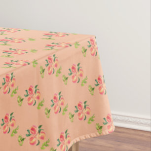 Modern Peach Colour Trendy Peach Theme Tablecloth