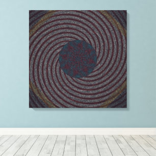 Modern Persian Carpet Pattern Design  Canvas Print