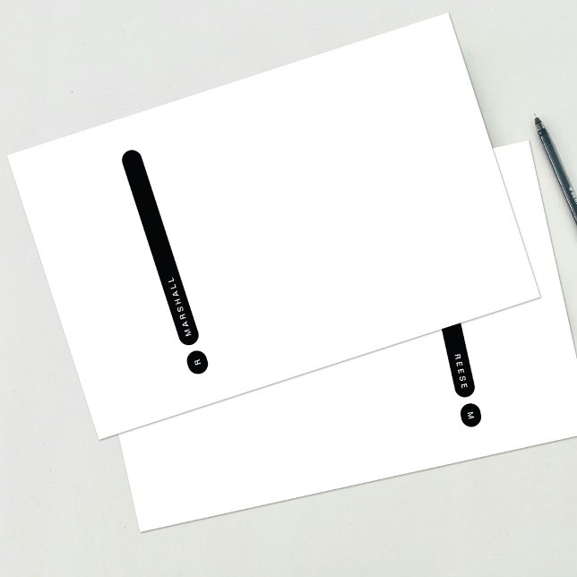 Modern Personal Stationery | Side Margin (Creator Uploaded)