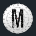 Modern Personalised Bold Monogram and Name<br><div class="desc">Modern Monogram Design featuring personalised monogram letter "M" and name in modern bold sans serif font style.

Perfect gift for him,  father's day gift and more.</div>