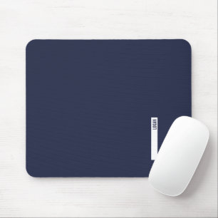 Modern Personalised Bold Monogram and Name Mouse Pad