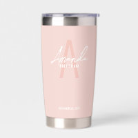 Modern Personalised Bridesmaid's Monogram and Name