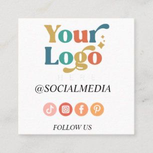 Modern Personalised Business boho card