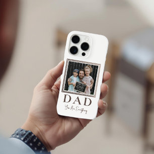 Modern Personalised Dad Photo iPhone 16 Pro Case
