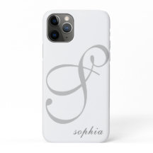 Modern Personalised Elegant Name Alphabet  