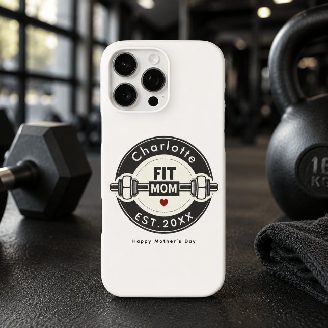 Modern Personalised Fit Mum Phone Case (Creator Uploaded)