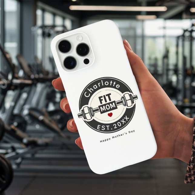 Modern Personalised Fit Mum Phone Case (Creator Uploaded)