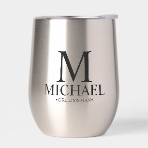 Modern Personalised Groomsman