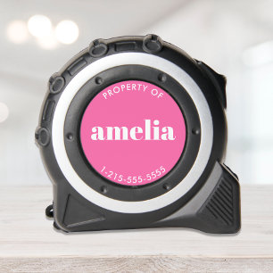 Modern Personalised Hot Pink 1