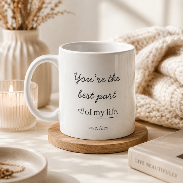Modern Personalised Love Mug (Creator Uploaded)