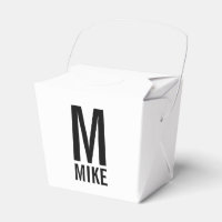 Modern Personalised Monogram and Name