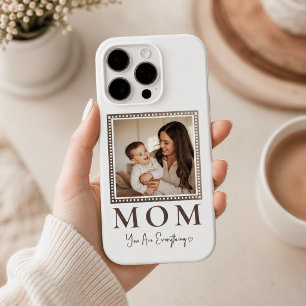 Modern Personalised Mum Photo Phone Case