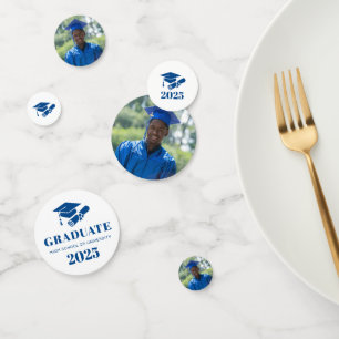 Modern Personalised Photo Graduation Confetti